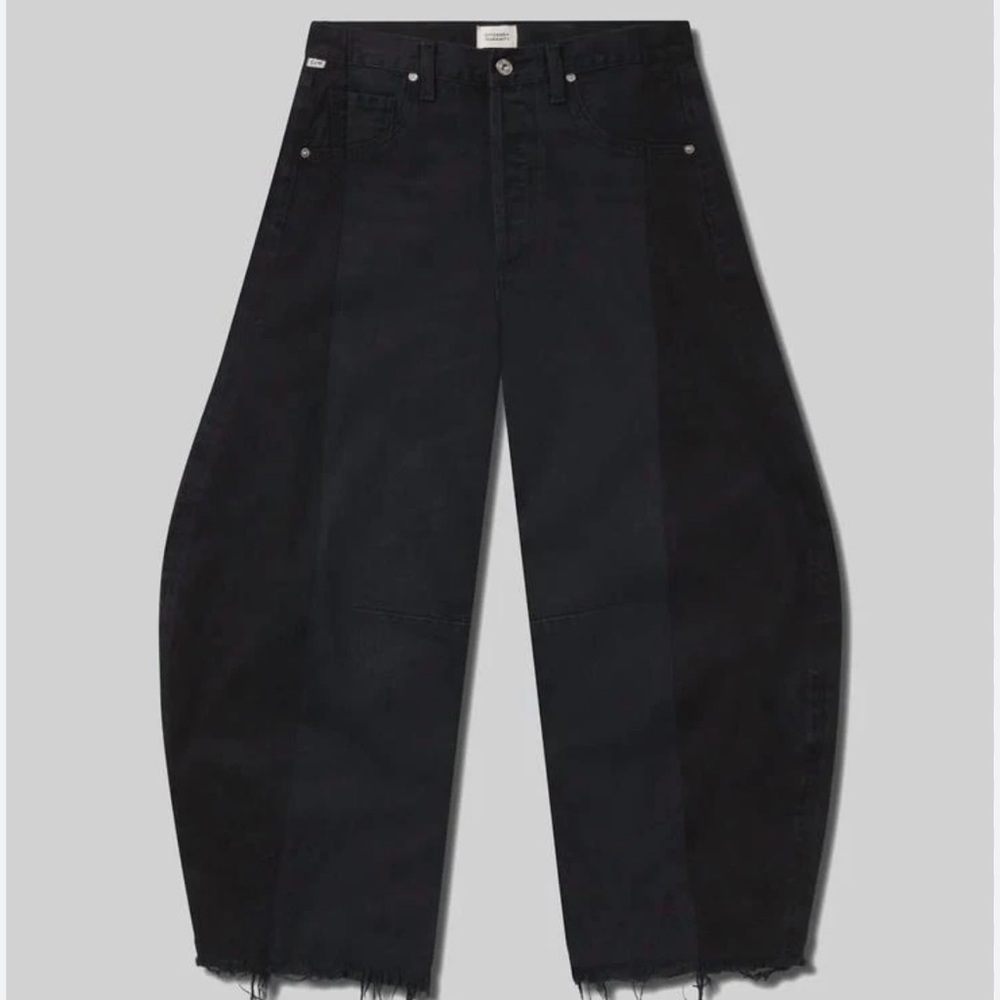Citizens Of Humanity Pieced Horseshoe Jean in Stout - Picture 6 of 14